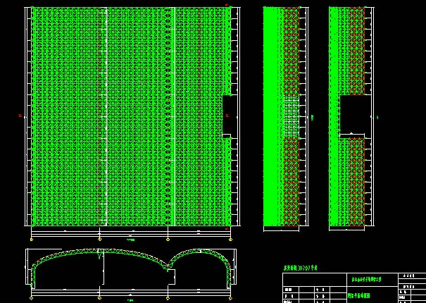 长春驻马店确山县白云山料场网架